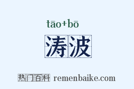 涛波是什么意思的图片